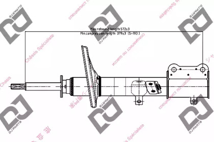 Амортизатор DJ PARTS DS1017GS